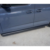 Vw Caddy 2021 On - Side Bars Steps - Angular Type - Short Wheel Base - Black - 60mm